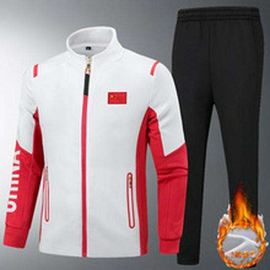 Unisex Spring/Autumn China Team Sports Jacket - Hiking Student and Group National Costume School Uniform