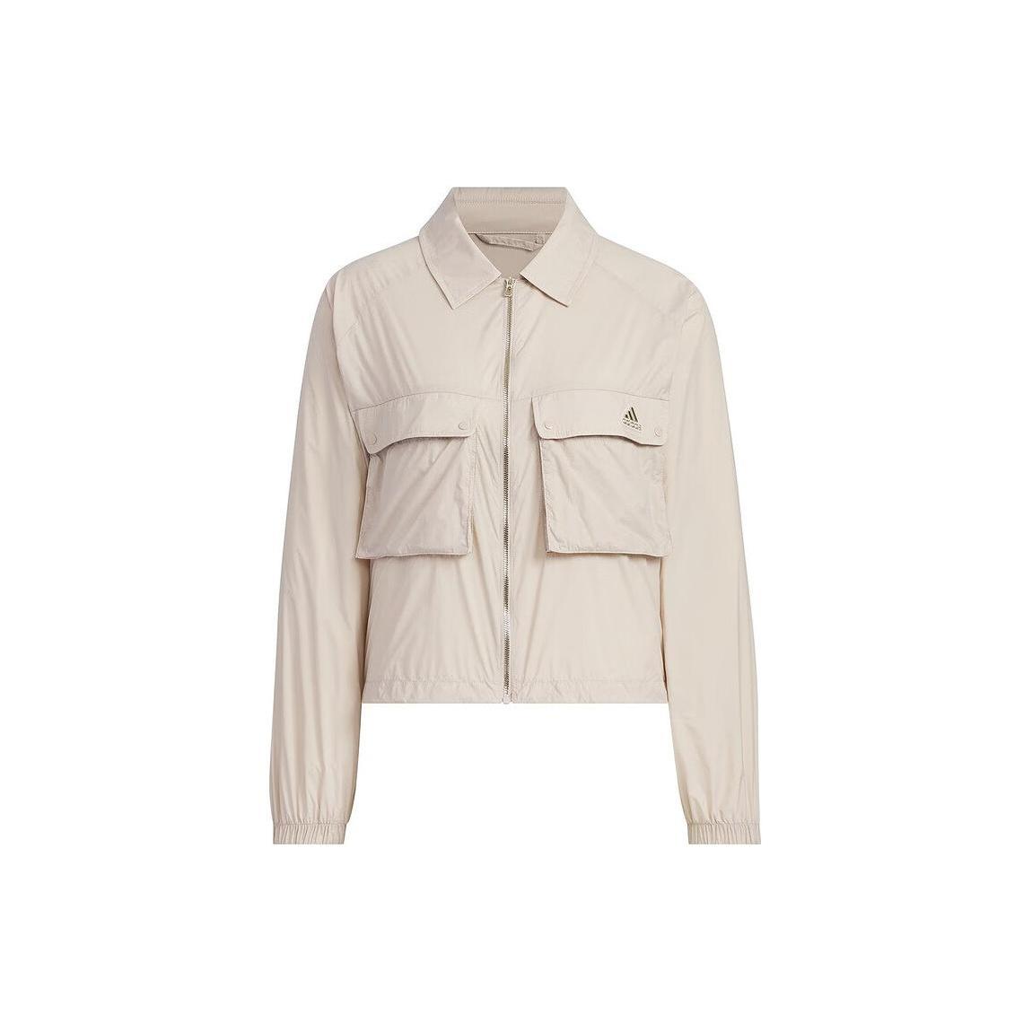 (WMNS) adidas Modern Tech Sport Jacket Asia Sizing  Beige  Women s JI9800 M