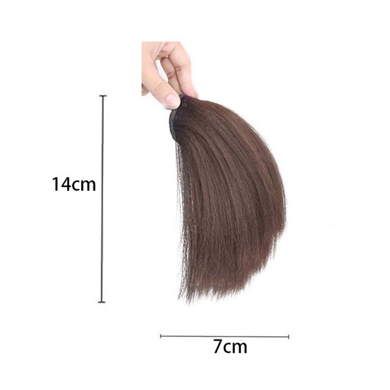 14Cm Natural Invisible Hair Pad Women Hair Styling Fluffy Hair Lining Head Top Cover Synthetic Seamless Braiding Extension