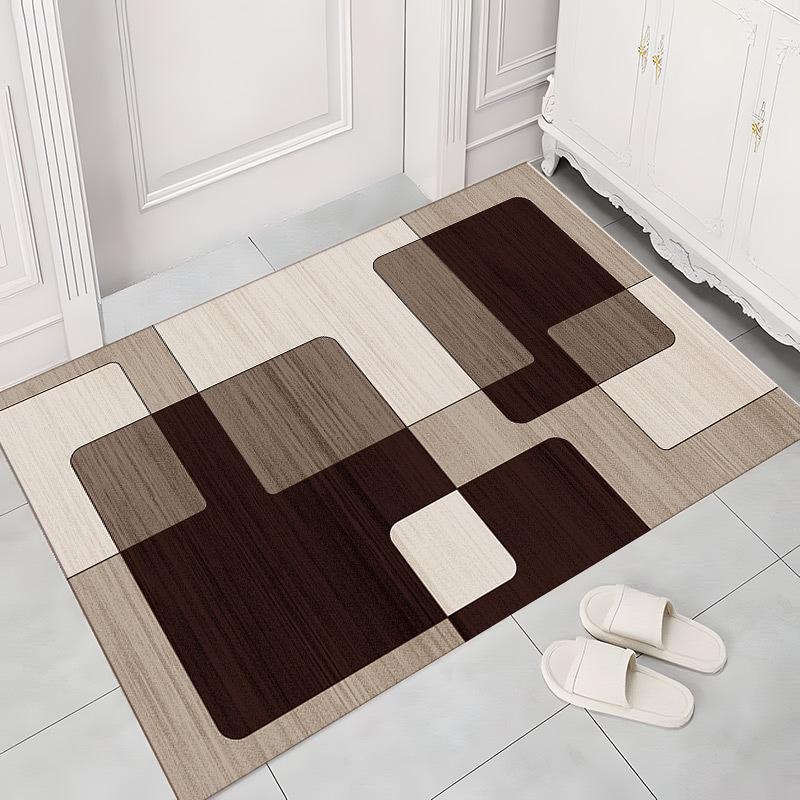 

Придверный коврик Коврик для спальни Ванной Кухни Грязеотталкивающий коврик для пола 40 * 60Cm