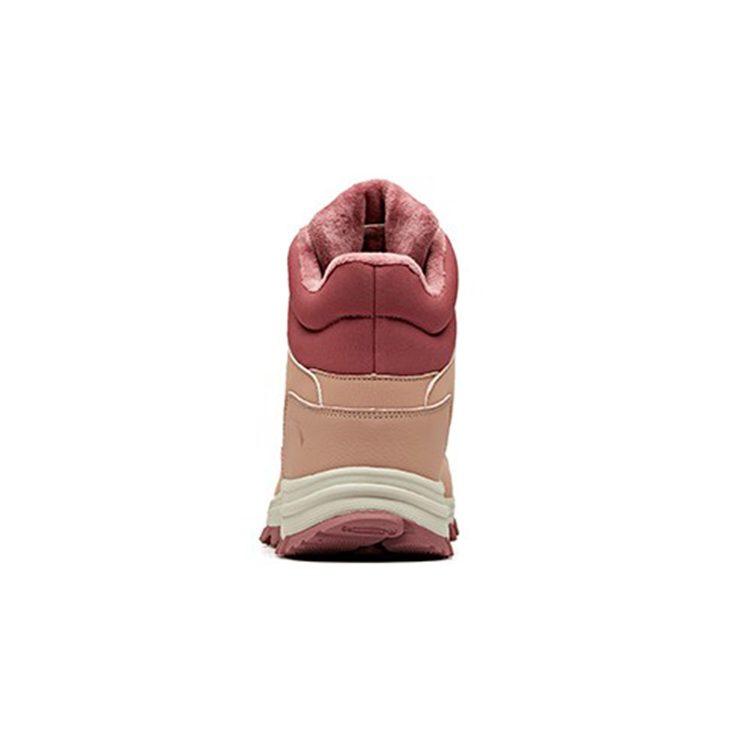 ANTA Casual Shoes Women's High Top Grain Powder/Raspberry Red/Shade 1 Gray 12948960-2