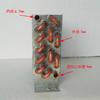 PURSWAVE CP4x6x120 Mini Fin Space Copper Tube Condenser Heat Exchanger with 12V24V220V Fan 120*120*50mm 600W Nominal Capacity