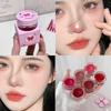 Lip and Cheek Dual-Purpose Lip Mud Lipstick SHAQINUO Natural Smooth Easy-apply All-match Matte Monochrome Blush Cream