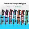 Aluminum Telescopic Hiking & Trekking Poles, Folding Walking Sticks N82