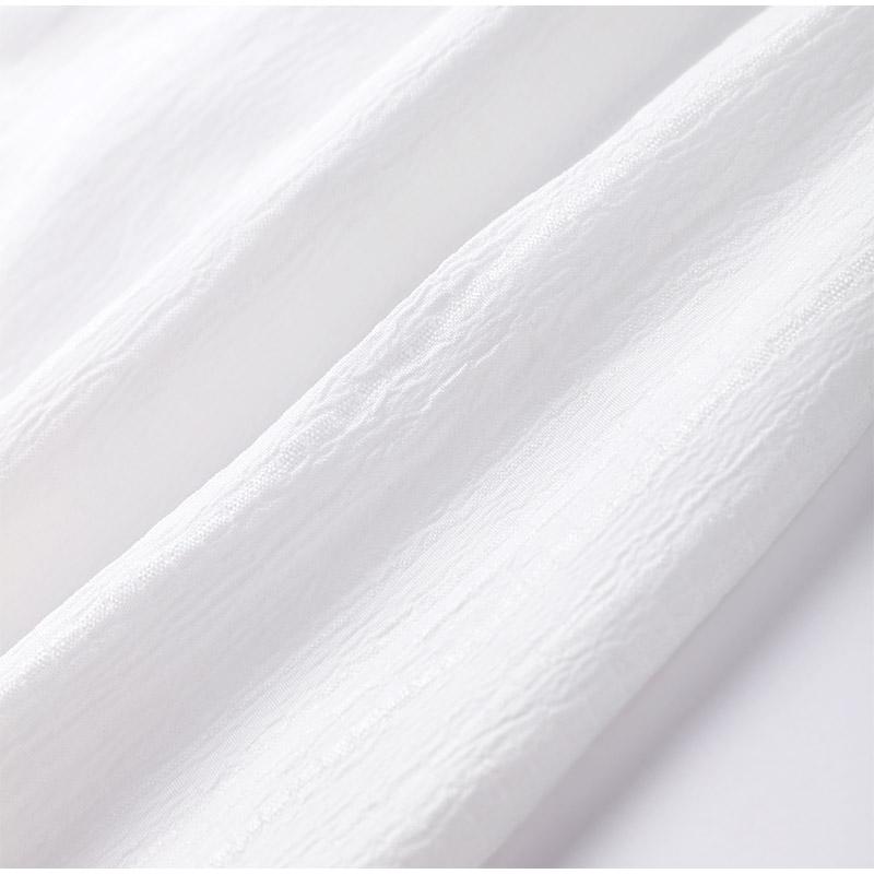 White Halter Dress Loose Off Shoulder Solid Color Causal Sleeveless Dresses Women's Vacation Beach Robe Simple Daily 2025 Summer