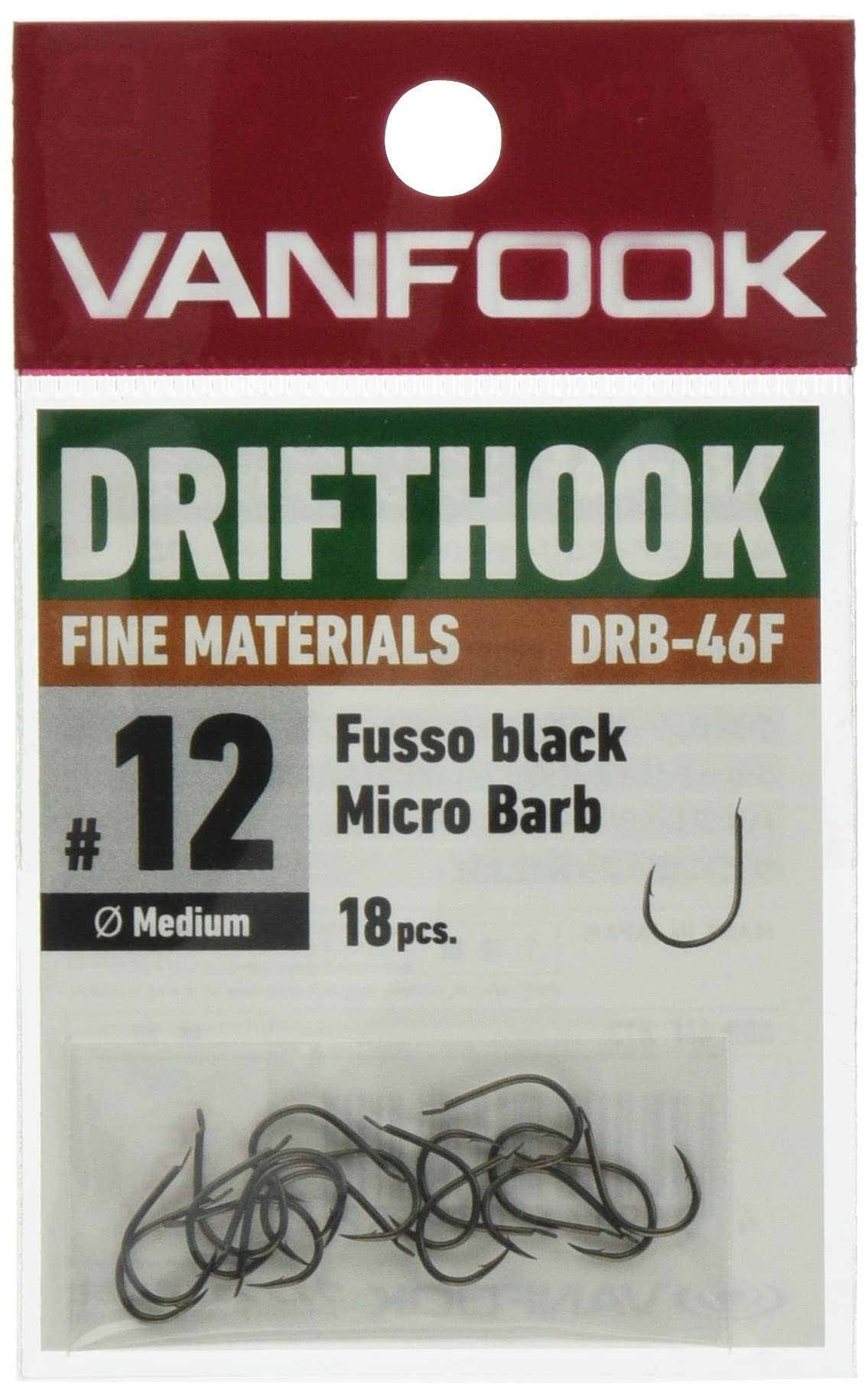 Vanfook DRB-46F Drift Hook Fine Materials #10 #10
