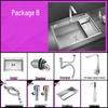 TLXT 304 Stainless Steel Under-Counter Kitchen Sink Set