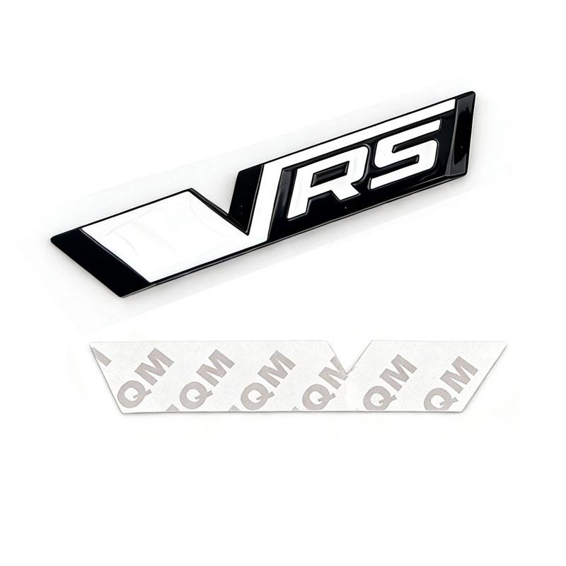 CXUX8 Car 3D Metal Logo Grill Trunk Emblem Badge Sticker Decals For Skoda VRS Octavia 1 2 3 5 Fabia Rapid Superb Kodiaq KAROQ 4x4 YETI