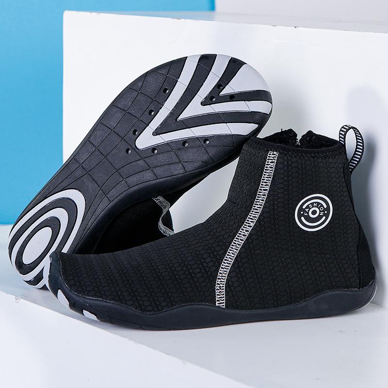New High-top Beach Shoes, Swimming Shoes, Men's and Women's Outdoor Surfing Multi-functional Fitness Shoes, Couple's Creek Shoes