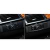 Real Carbon Fiber Car Accessories Headlight Switch Decorative Cover Soft Sticker For BMW X5 E70 2008-2013 X6 E71 2009-2014