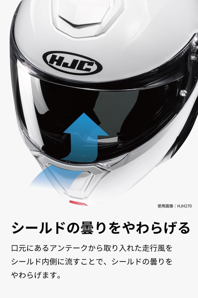 HJC HELMETS Motorcycle Helmet System Full Face Open Face Sun Visor Ventilation Internal Removable Intercom Compatible SMART HJC i91 Caste HJH272 BLACK