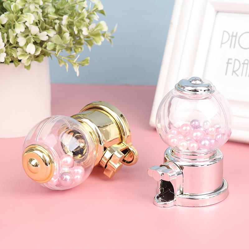 Sweets Mini Candy Machine Bubble Toy Dispenser Coin Bank Kids Gift Toy Decor