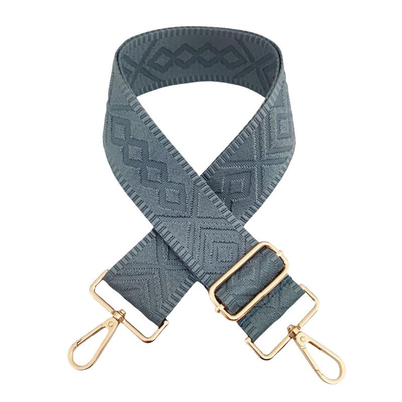 Tracolla monocolore larga 5 cm per borse, tracolla lunga a tracolla di ricambio, accessorio per borsa a tracolla singola.