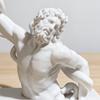 3D Printed Laocoon Bust Sculpture Stable Base Greek Mythology Ornament Ancient Greek Artistic Collectible Figurine Decor for Entrance Living Room
