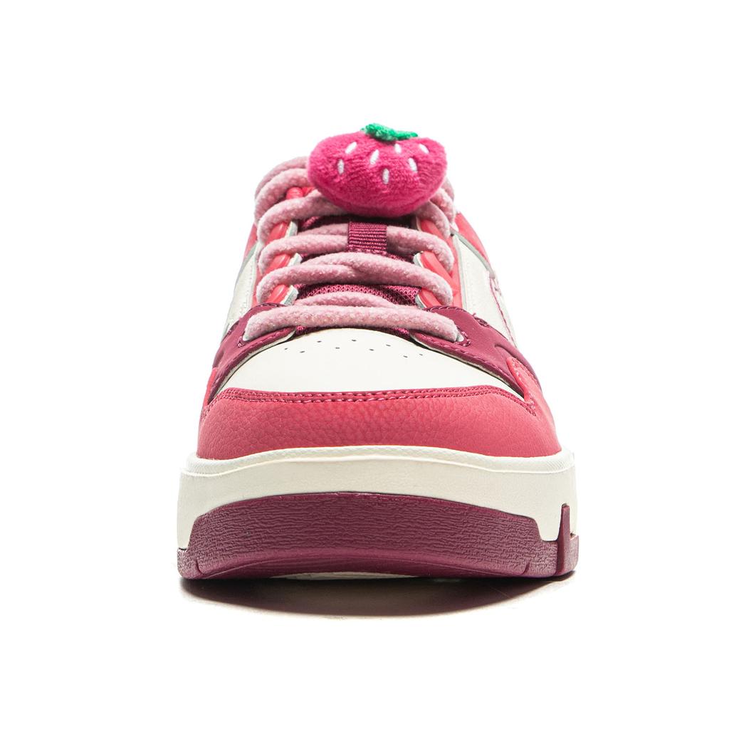 Li Ning x Disney Common 80s Slip Resistant Abrasion Resistant Low top Skateboard Shoes Women's Pink AGCV270-3