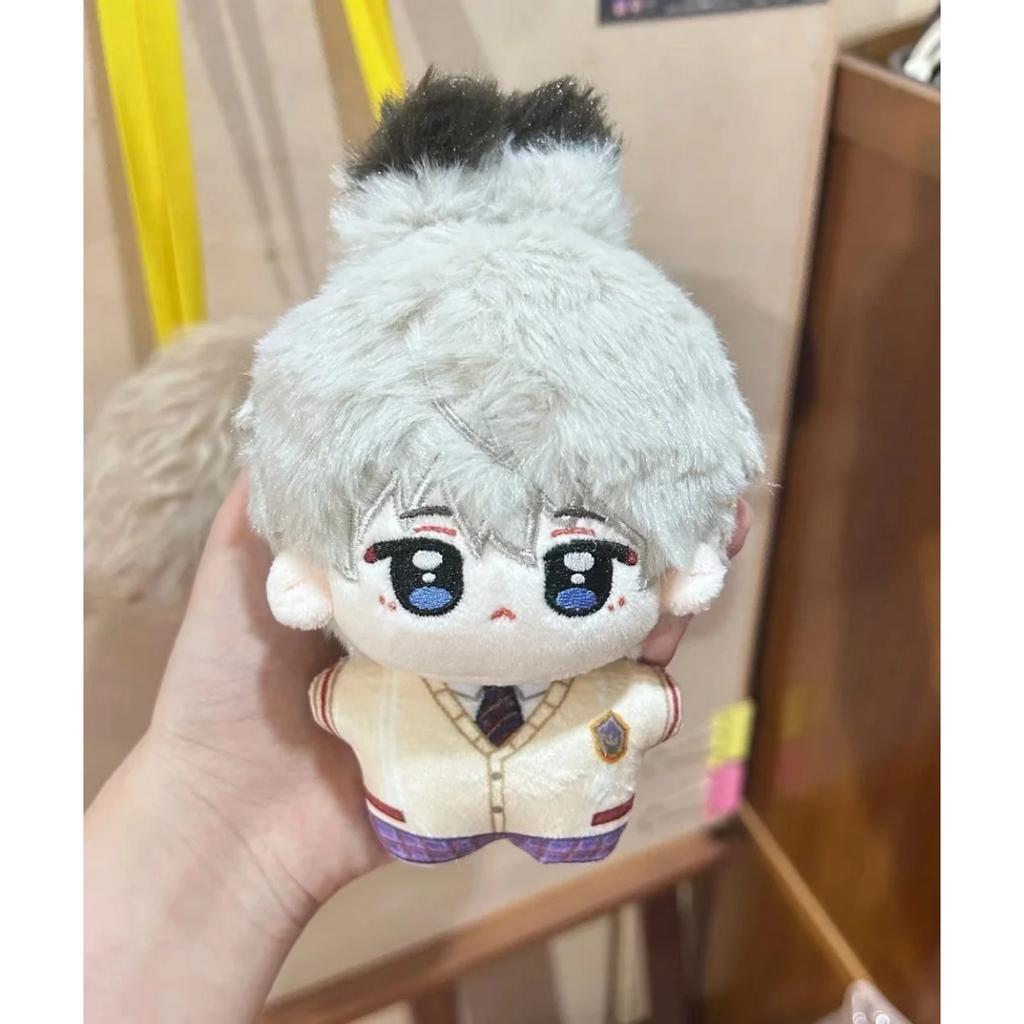 10cm Mini Love and Deepspace Bunny Ears Dress Up Xavier Shen XingHui Idol Cotton Doll Anime Plush Star Dolls Stuffed Figure Toys