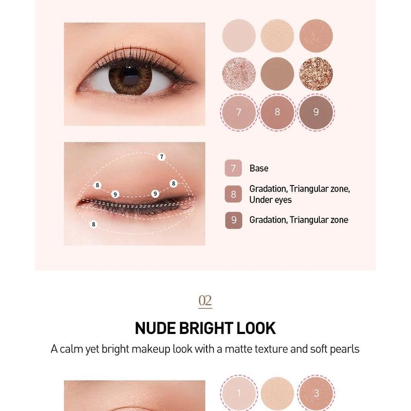 MACQUEEN - 1001 Tone-On-Tone Shadow Palette Pro 9