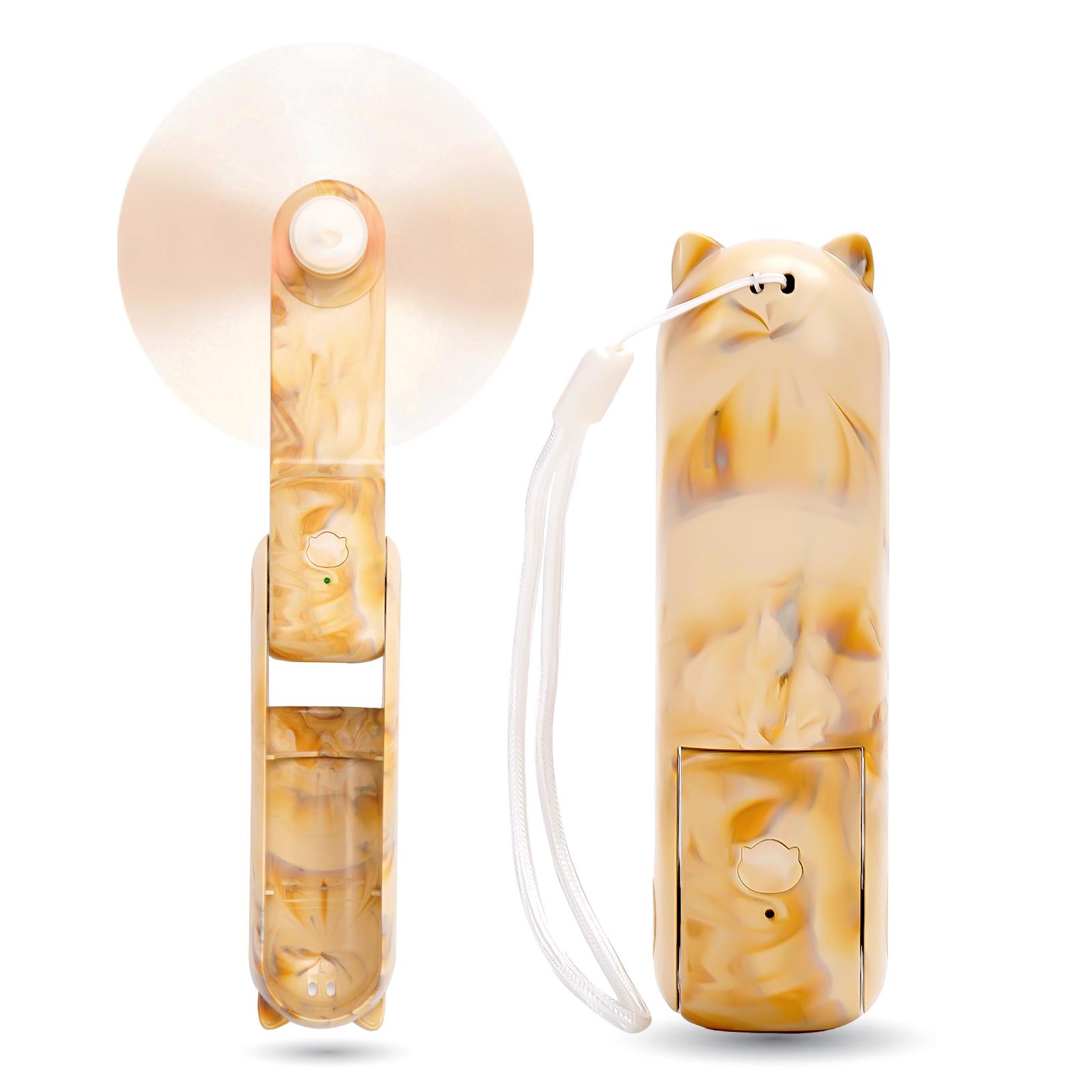 

Портативный мини-вентилятор, небольшой карманный вентилятор, USB-вентилятор с аккумулятором, складной охлаждающий ручной вентилятор, мини-вентилятор USB с внешним аккумулятором жёлтый