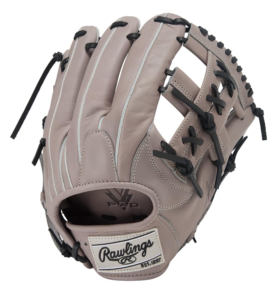 Rawlings HYPER TECH R2G GR5FHTN54FS Baseball for Throwers Glove, Soft, Gray, 11.5 Inches, Right-Handed
