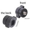 Camera Mount Adapter with 3/8inch Screw to 17mm Balls Base for Tripod and Holder Attachments