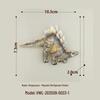 3D Stereo Jurassic Dinosaurier Harz Kühlschrankmagnet für Kinder