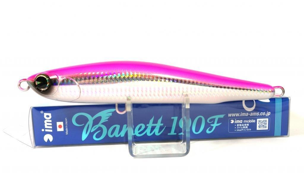 

Ams Design Diving Pencil Bannet F 190mm 65g Pink Back 208981 Lure (IMA) #BN190-006