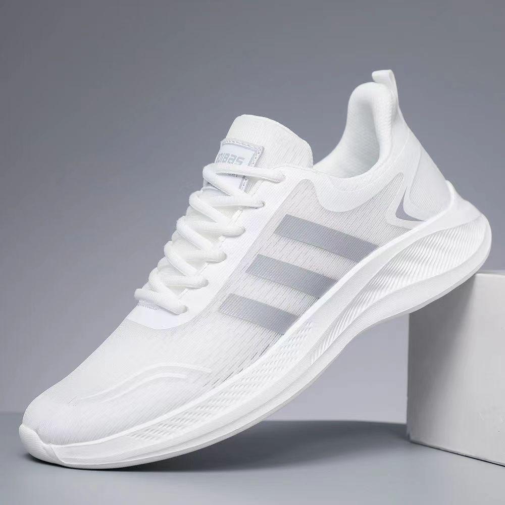 Scarpe da ginnastica casual estive in rete traspiranti sottili processo anti-caldo taglia grande scarpe da corsa ultra leggere morbide unisex