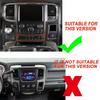 Dashboard Center Console Navigation Panel Trim Cover For Dodge RAM 1500 2012-17