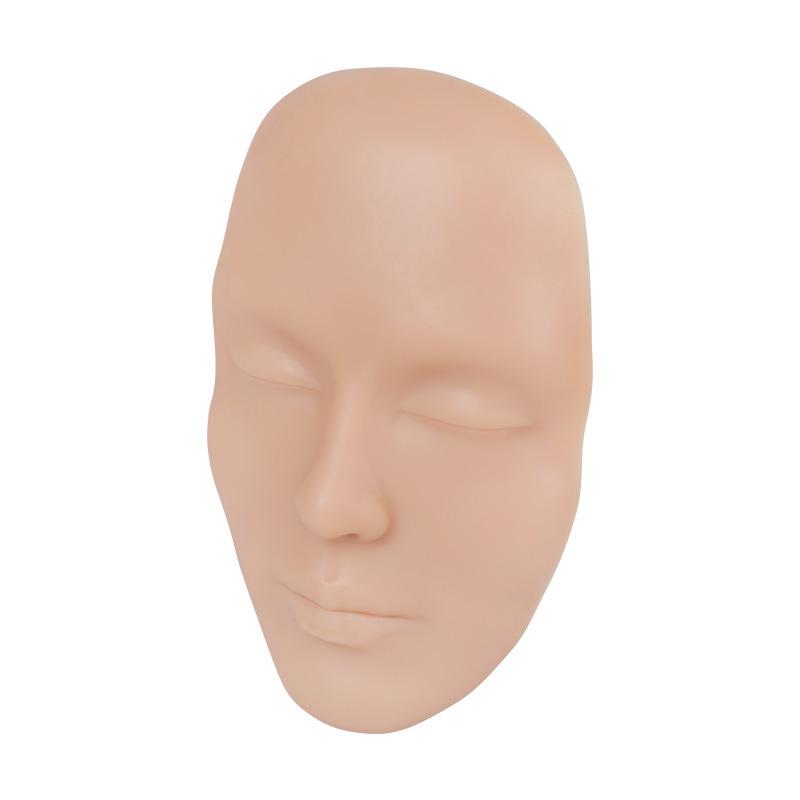 

3D Silicone Practice Skin for Semi-Permanent Makeup: Eyebrow, Eye, Lip Model for Beginners