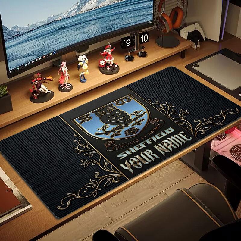 Sheffield Wednesday Football Club Custom Name Large Size Mouse Pad Large Gaming Table Cushion Non-slip Laptop Tablet Big Mousepad XXL Mat Mini PC Play