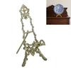 Light Weight Brass Retro Easel For Art Display Features Strong Build And Classical Styles In Various Decors Applications