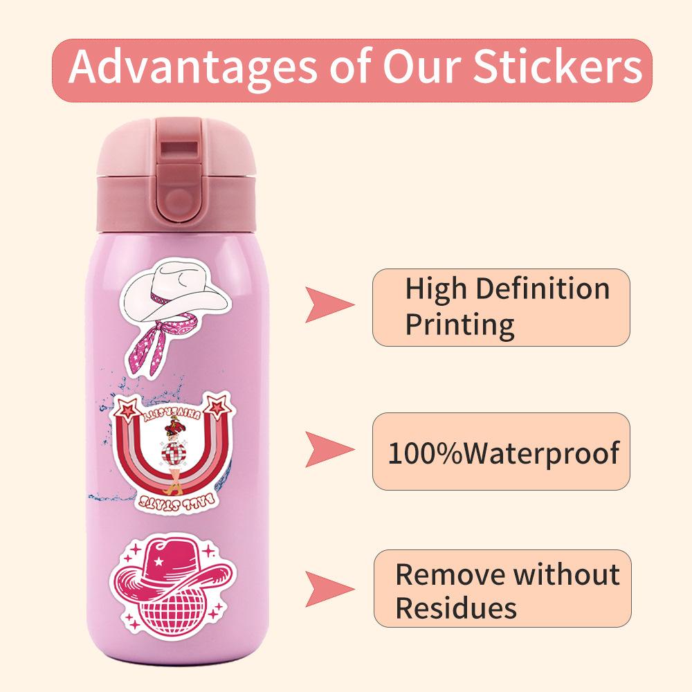 55 New Disco Cowgirl Graffiti Stickers Decorate Suitcase Laptop Mobile Phone Stickers