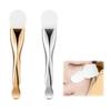 Mask Brush Masks (Set 2) Face Silicone Beauty Digging Spoon Easy Use Skin Care Facial Mud Pack DIY Tool Multifunctional Gold Silver