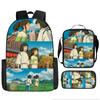 Elementary and Secondary School Students Spirited Away School Bag Hayao Miyazaki Children's Fashion Backpack Waterproof Large Capacity Backpack