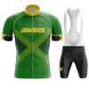 Jamaica National Team Cycling Jersey 2026 Set Green Short Sleeve Clothing Mens Road Bike Shirt Suit Bib Shorts MTB Maillot Ropa