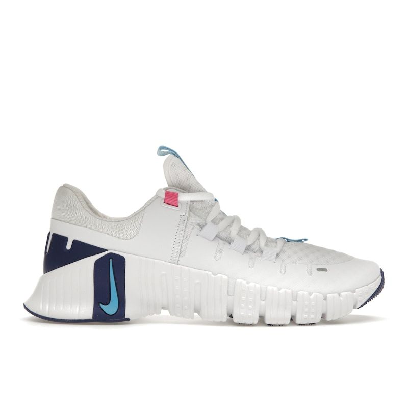 Nike Free Metcon 5 White Aquarius Blue DV3950-103 36.5