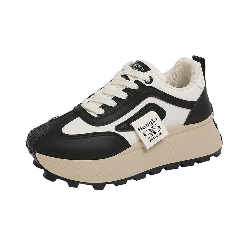 Spring New Breathable Female Student Casual Shoes Platform Running Women's Shoes -