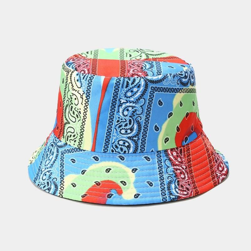 Cotton Wide Brim Fisherman Hat With Sun Protection For Summer Outdoor Activities