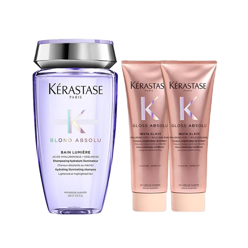 Kérastase Luminous Color Shampoo & Rose Essence Cream Set