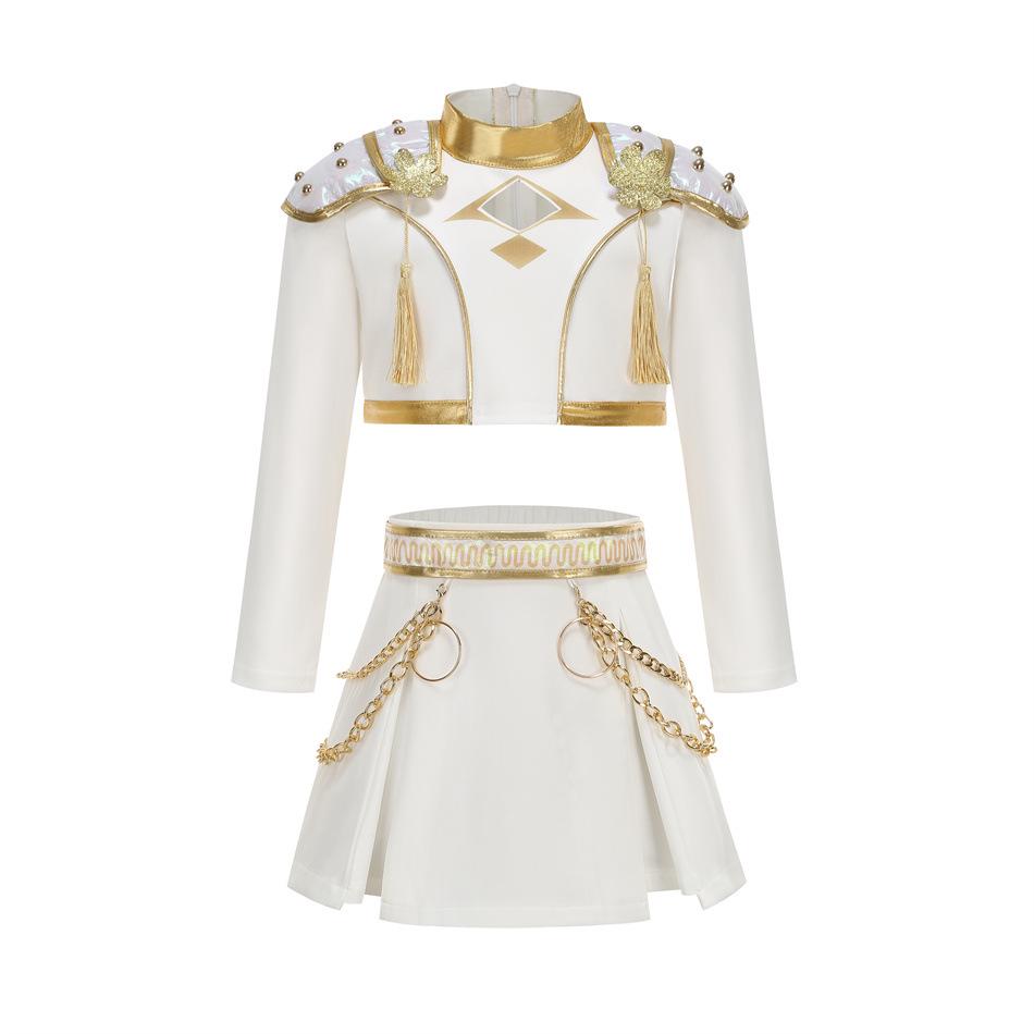 Demon Hunter Team Rumi Zoey K-POP Cosplay Costume Set for Stage Performance