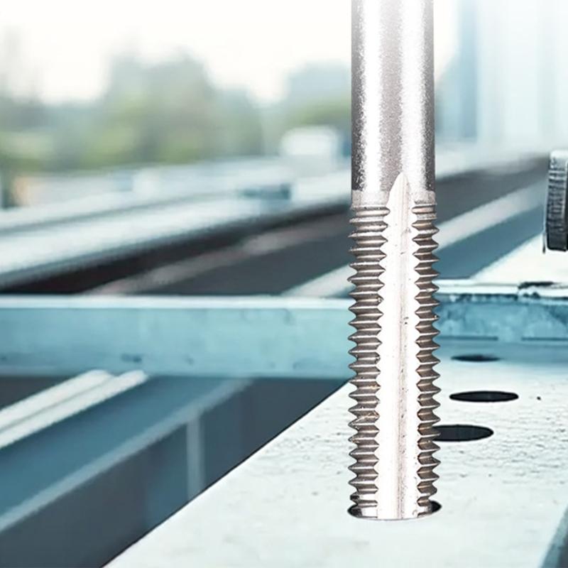 5pc Metalworking Tap Set Highly speed Steel Heat Treated Design Multiple Size 3mm 4mm 5mm 6mm 8mm Durability Construction