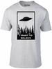 Voglio Credere Maglietta - Maglietta divertente sci fi ufo spazio x file di fiction alieno