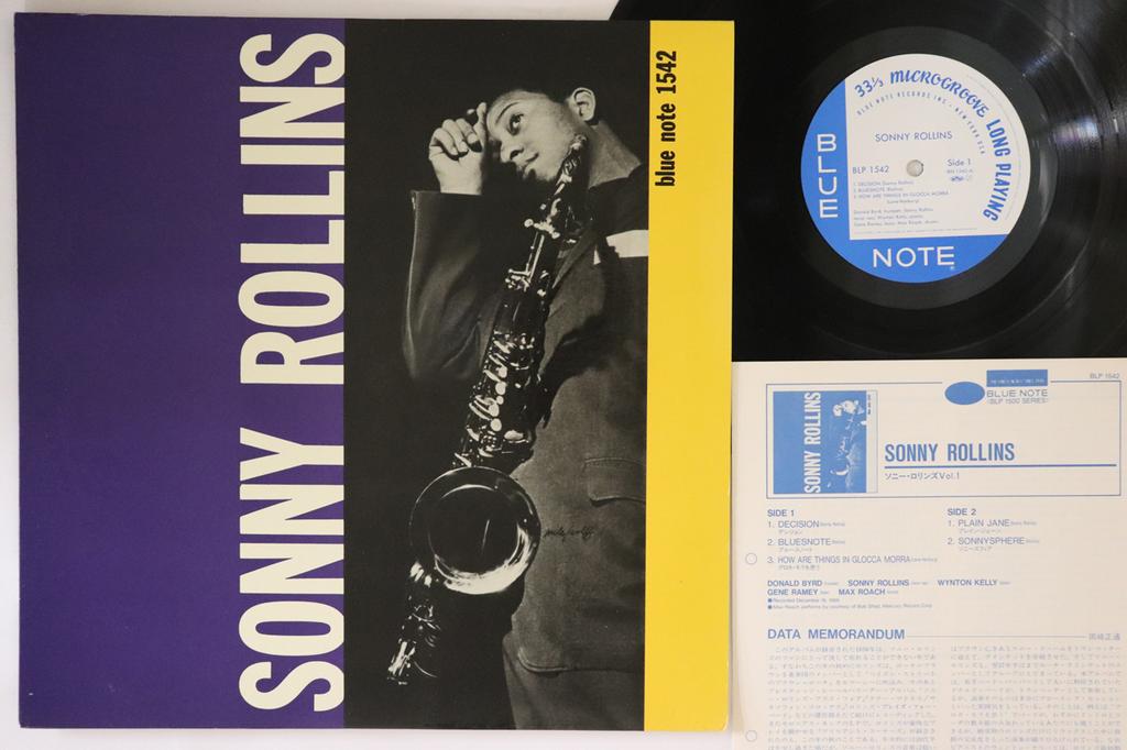 LP Record SONNY ROLLINS - Sonny Rollins Volume 1 BLP1542 BLUE NOTE 1984 Japan Jazz Used