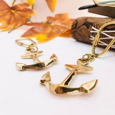 Königlicher Anker Schlüsselanhänger Vintage Schlüsselanhänger Nautischer Metall Schlüsselanhänger Weihnachten