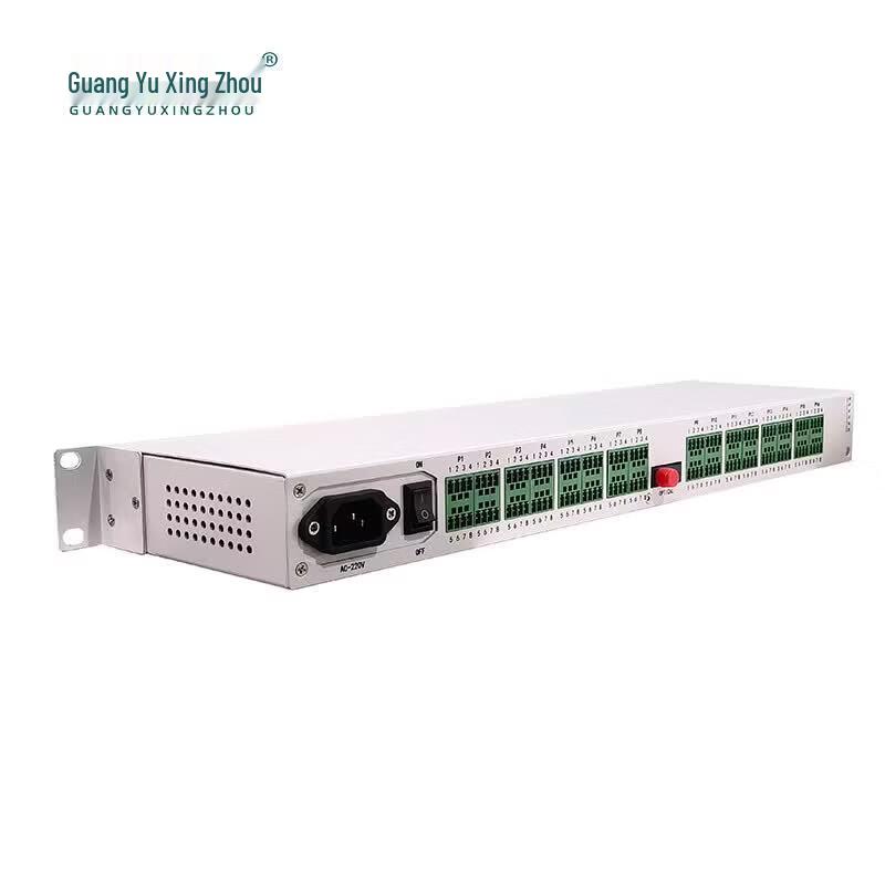 32-Channel Unidirectional Switch Signal Fiber Optic Transceiver