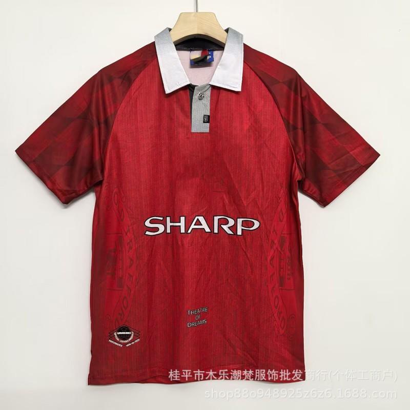 Vintage Retro Football Shirts Classic Club Short Sleeve Soccer Jerseys Men