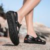 38-48 Herren Übergröße Leder Strand Sandalen