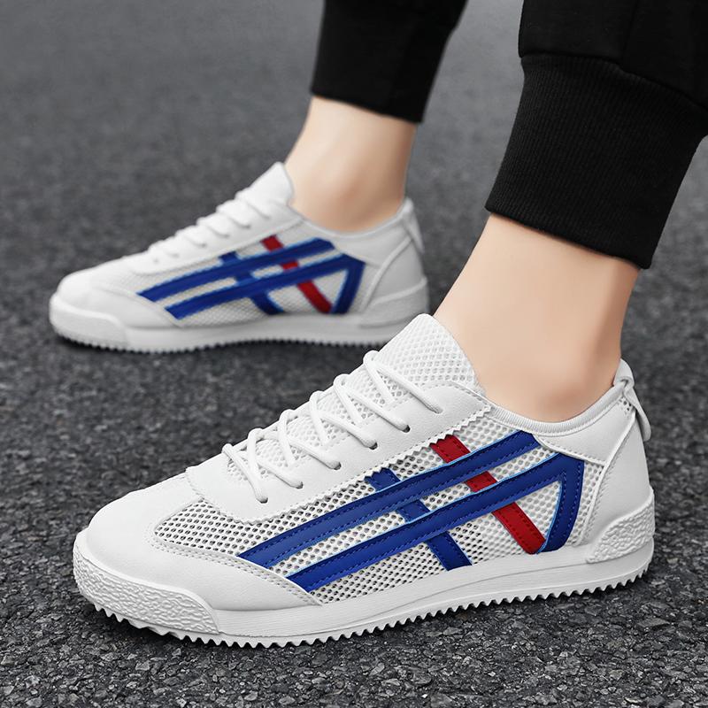 Women Summer Skateboard Shoes Breathable Men Black Running Sneakers Casual Kids Boy Girl White Sport Shoes Plus Size