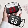 Basketball No. 23 Earphone Cases Cover Case For Airpods 3 1 Pro2 Pro3 4 2 Pro
