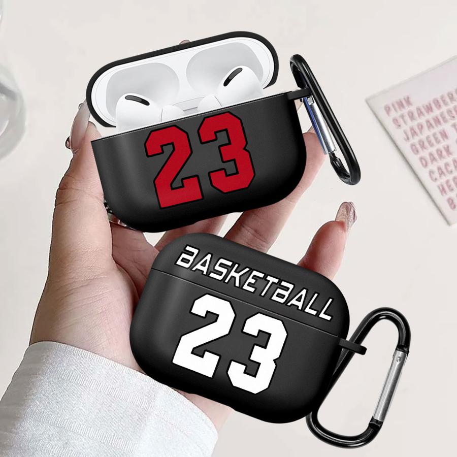 Basketball No. 23 Earphone Cases Cover Case For Airpods 3 1 Pro2 Pro3 4 2 Pro